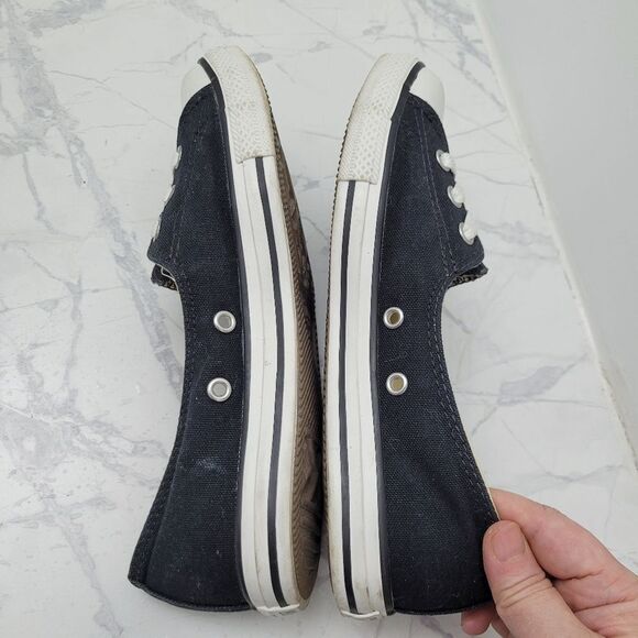 Converse All Star Black & White Sneakers Shoes Size: 6 US - Picture 7 of 10